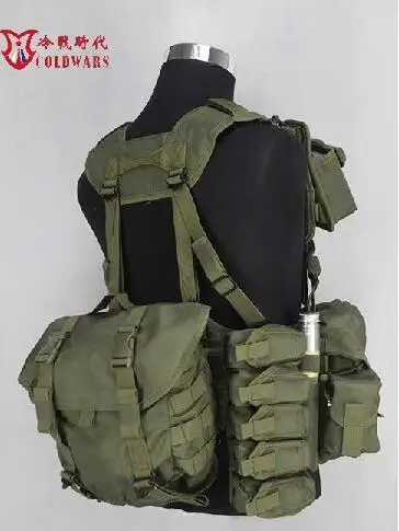 Rosyjska kamizelka taktyczna Chest Rig Training Module Molle Belt Combat Equipment Pack Bag Set