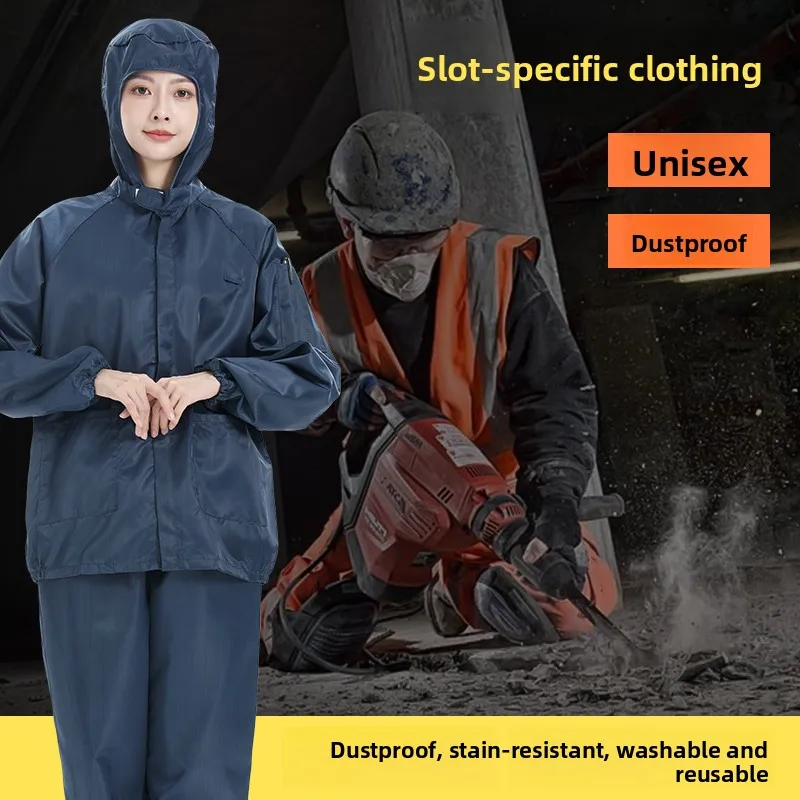 Dustproof Suit Split-Style Men's Special for Electrical And Water Slot Decoration Industrial Dust Work Overall Female Model