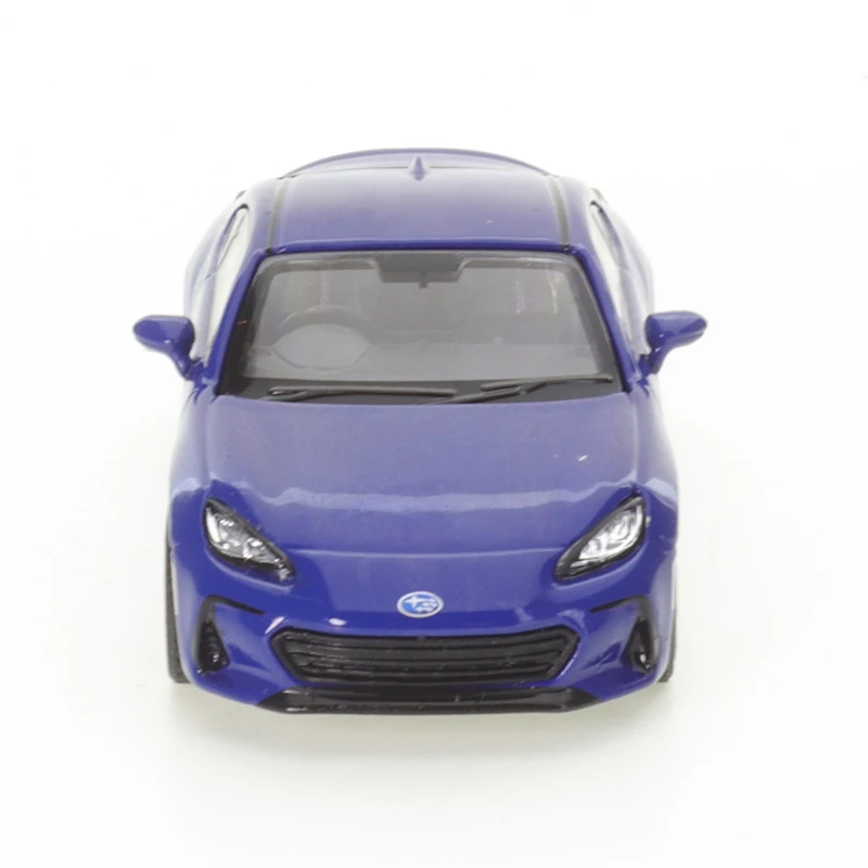 XCARTOYS POPRACE 1/64 Subaru BRZ niebieskie prezent świąteczny dla dzieci zabawki dla chłopców samochody zabawki ze stopu Model odlewany Metal pojazdów mechanicznych