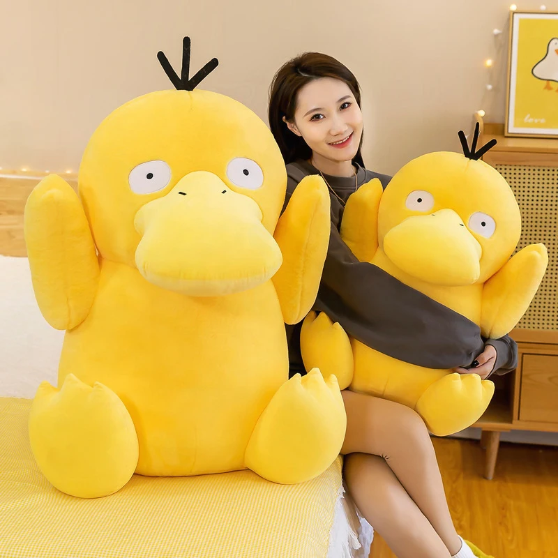 

Kawaii Psyduck Plush Toy Cute Pokemon Stuffed Doll for Kids Birthday Xmas Gift Soft Yellow Duck Plushie Childrens Toy Gift
