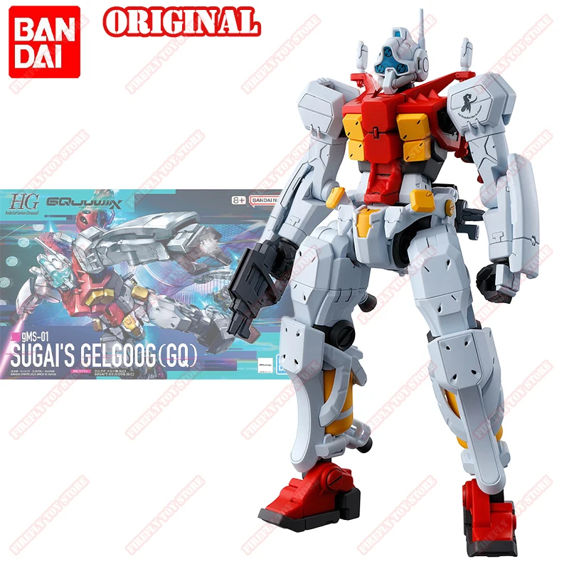 

BANDAI оригинальные анимационные периферийные игрушки GUNDAM HGMSGG Sugai's Gelgoog в сборе, подвижная аниме-модель, коллекция фигурок