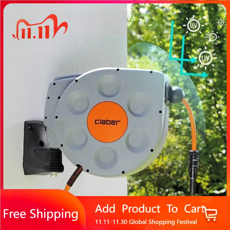 

Super Reinforced Water Pipe Wall Mount Retractable Plastic Fittings Water Pipe Connector Mangueiras De Jardim Home Furniture