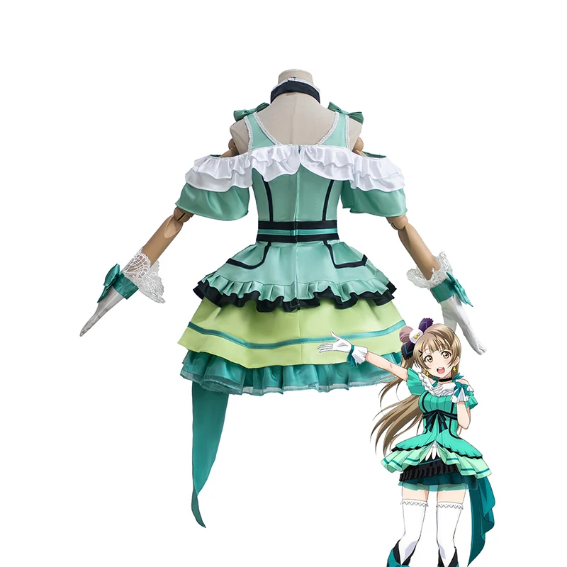 

Костюм для косплея Аниме LoveLive Минами Котори {SAIKOU} – Хэллоуинский костюм, униформа Лолиты, платье-униформа KiRa-KiRa Sensation для ролевых игр