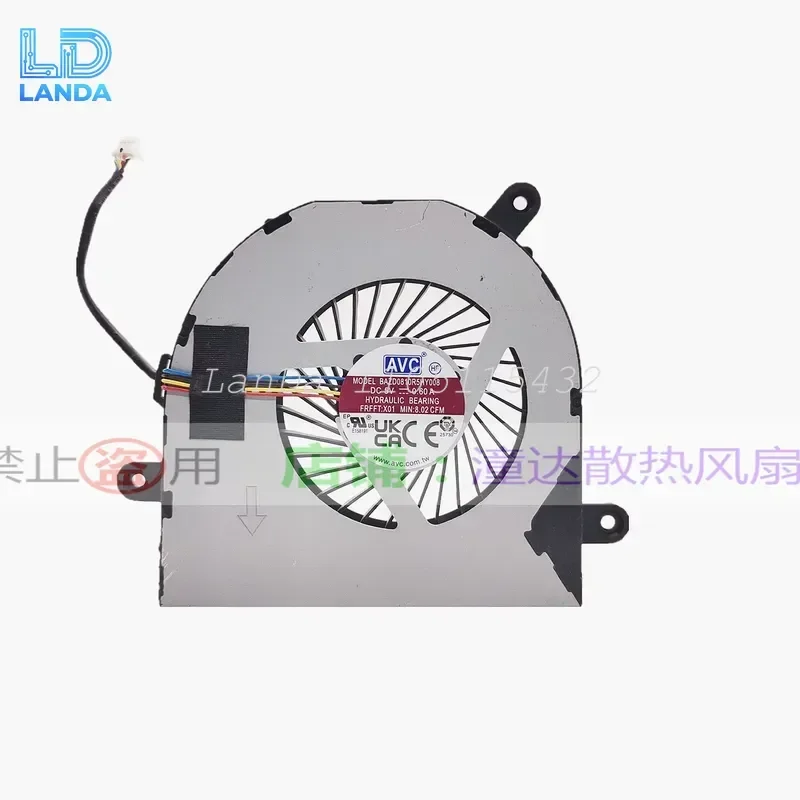 For Dell BAZD0810R5HY008 0FRFFT 089FT8 Fan New Original Cooling Fan for Dell Servers and Workstations