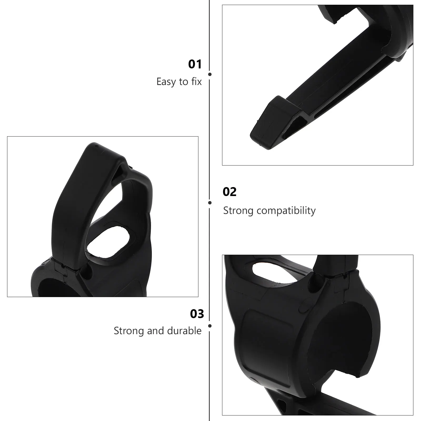 

Flashlight Ring Adapter Pocket Large Nylon Holder Finger Mini