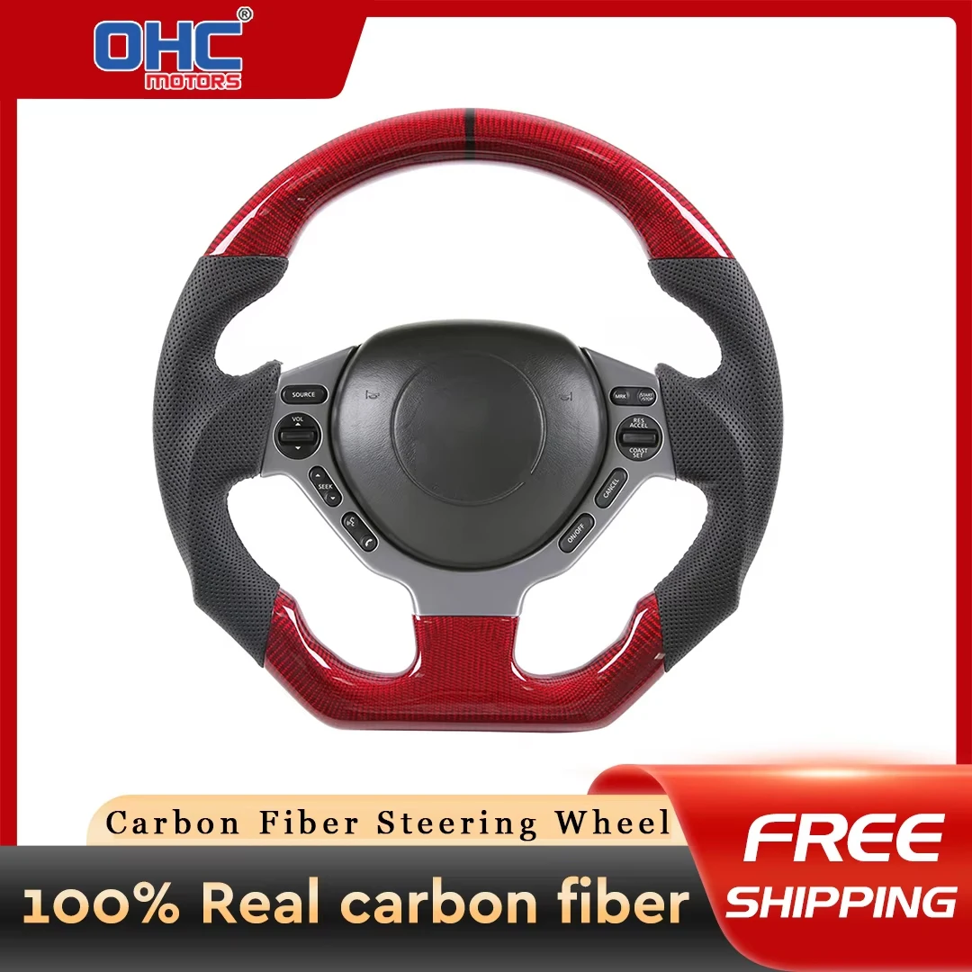 

For Nissan GTR100% Real Carbon Fiber Steering Wheel Customized Steering Wheel