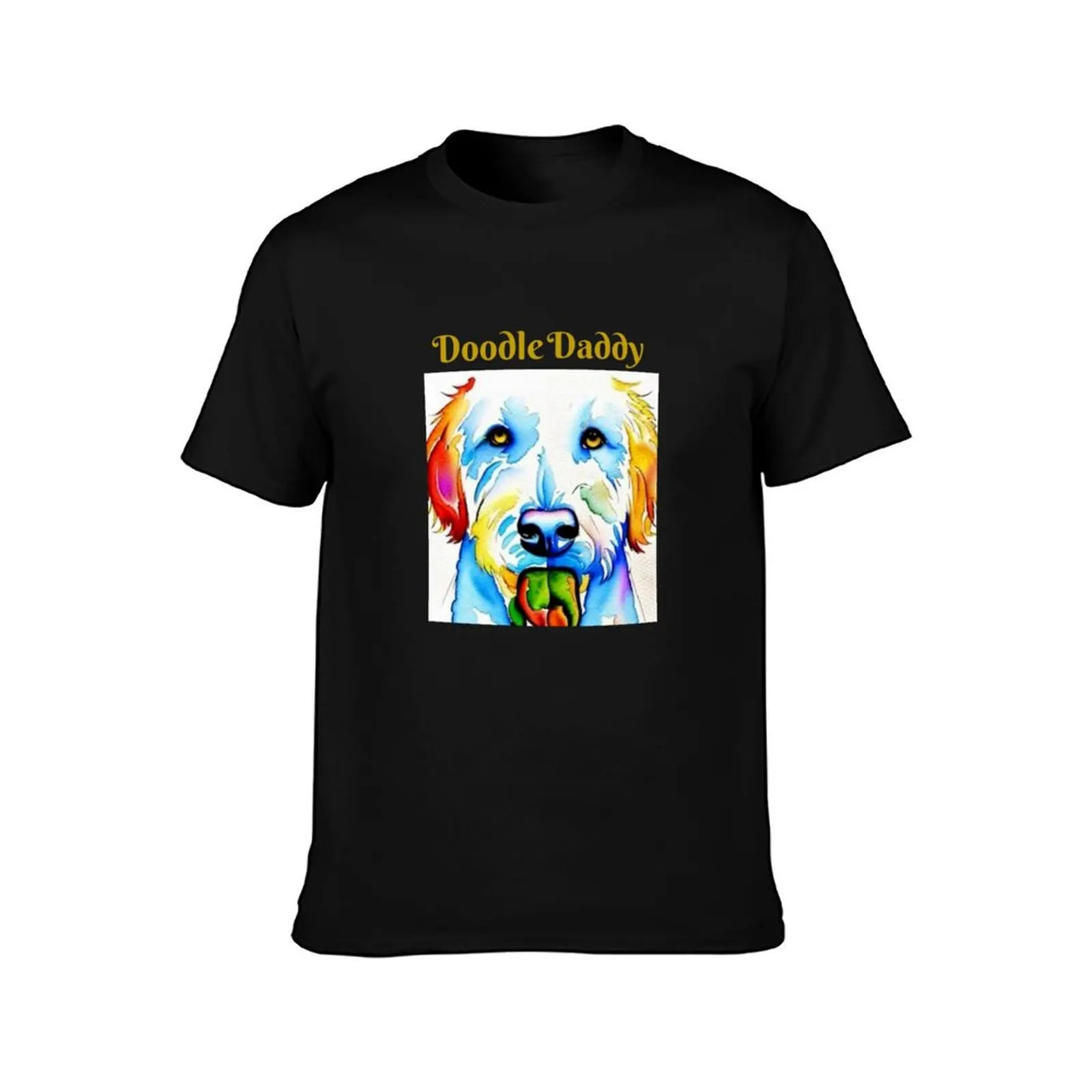 Doodle daddy T-Shirt Basic Regular Fit Casual T-Shirt