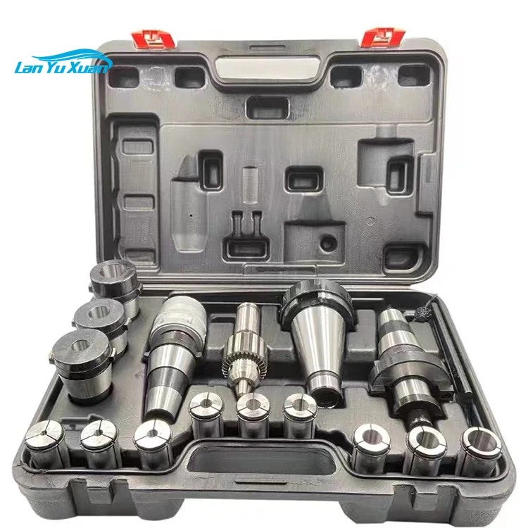 Tool holders JXT25-50 milling chuck set key type drill chucks with arbors straight collet chuck for CNC NT ISO tool holders