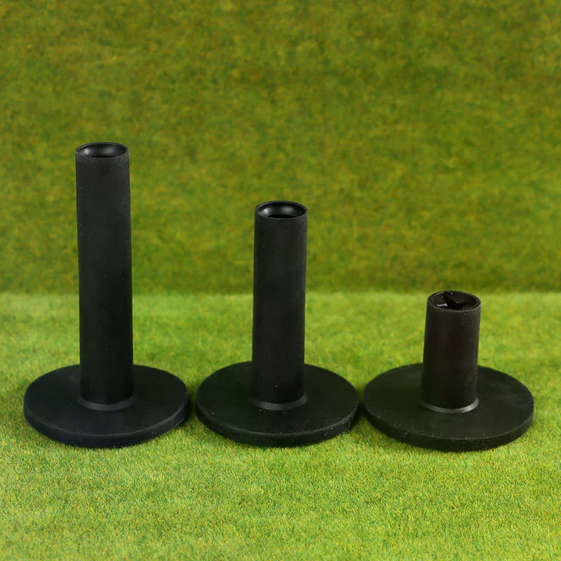 1Pc Durable Rubber Golf Tees Holder for Golf Driving Range Tee Practice 4 Heights Ball Holder for Driving Ranges Mats Practice