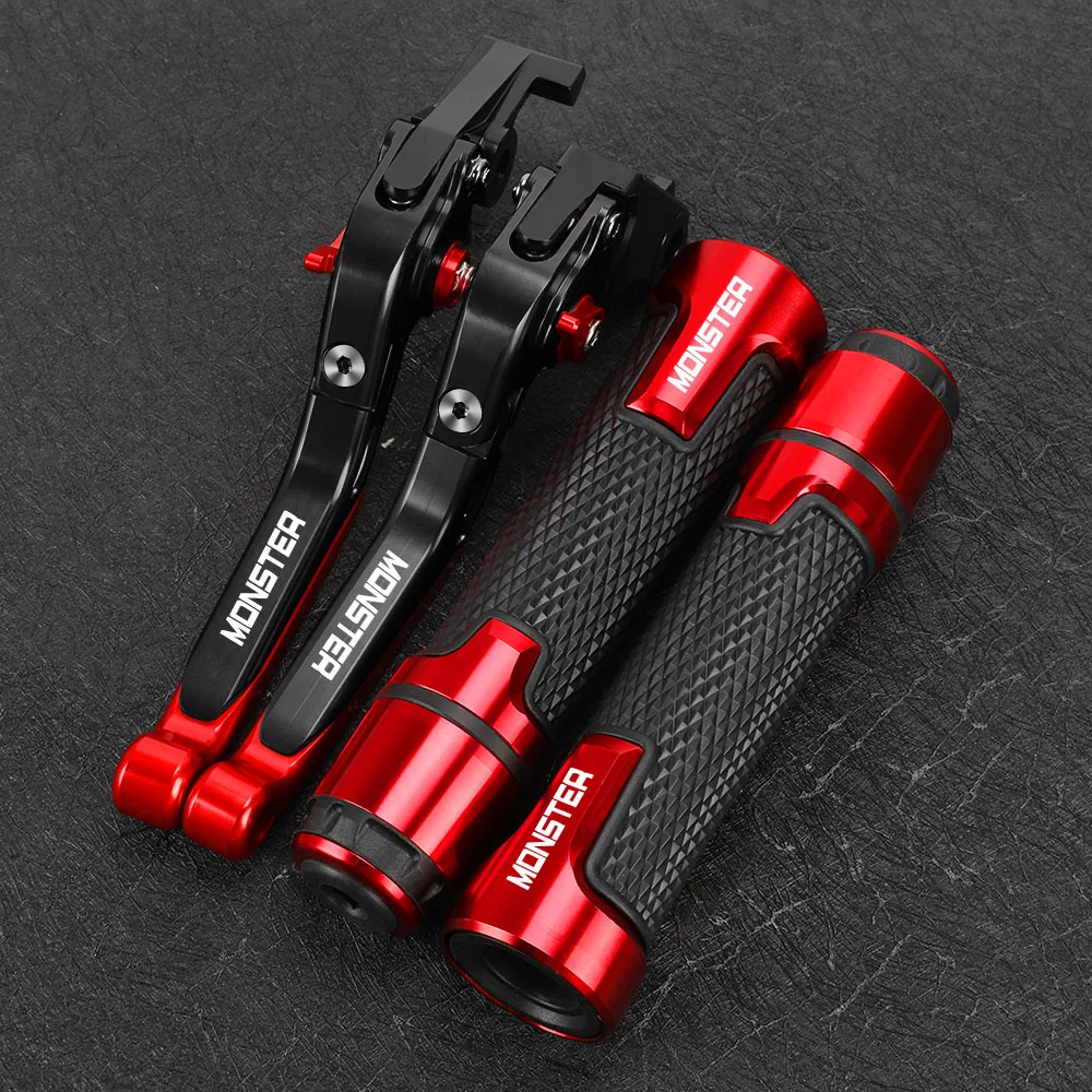 Motorcycle Accessories Brake Clutch Levers Handlebar Handle bar Hand Grips end For DUCATI MONSTER 950 Monster 937 2021 2022 2023