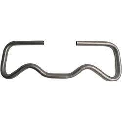 Chooee Titanium Folding Bike Handlebar For Brompton Bicycle Butterfly Handle Bent Bar 25.4*480mm Cycling Accessories Ti