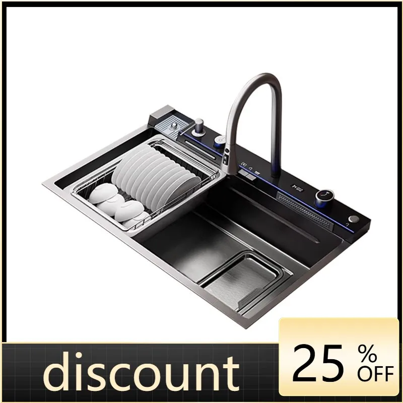 

LMM household slag collection thickened 5.0 kitchen large single sink sink vegetable basin