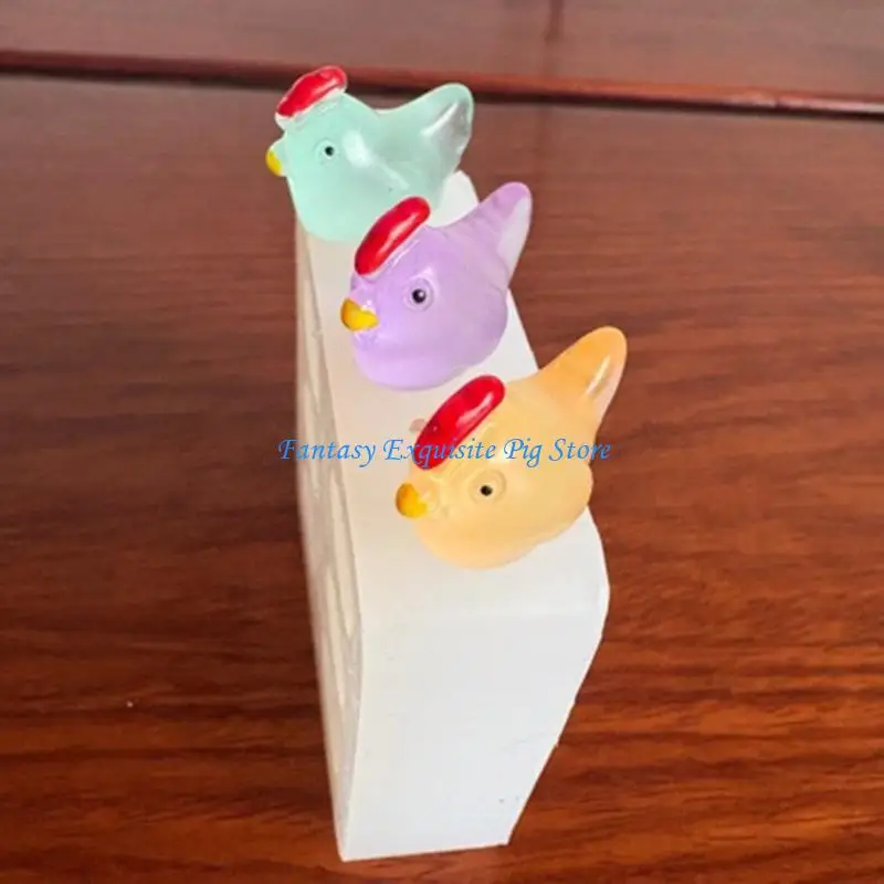 أداة خبز مدمجة على شكل فرخ، آمنة للطعام، ملمس من السيليكون، سهلة التنظيف، قوالب حلوى مبتكرة للاستخدام اليدوي #4