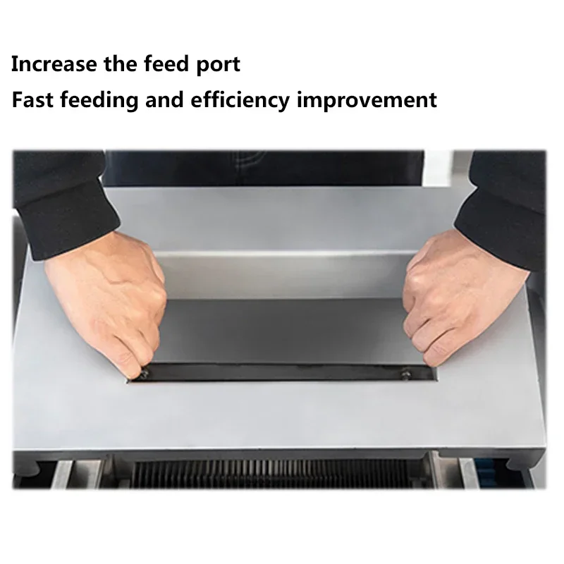 شريحة تقطيع اللحوم الكهربائية الجديدة متعددة الوظائف، سلسلة حديد للتقطيع والنرد لقيادة قطع اللحوم الأوتوماتيكية بالكامل