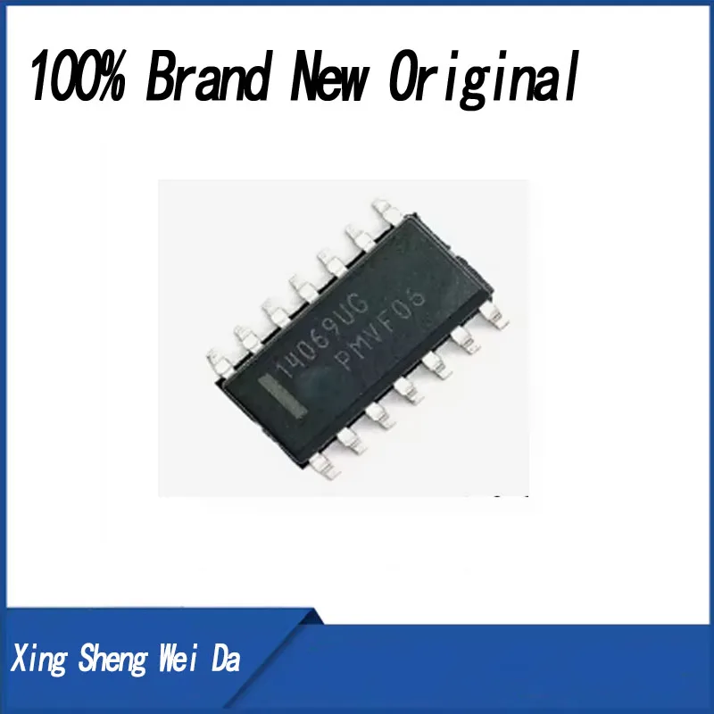 (10piece)100% New MC14069UBDR2G MC14069UG 14069UG 14069U6 sop-14 Chipset