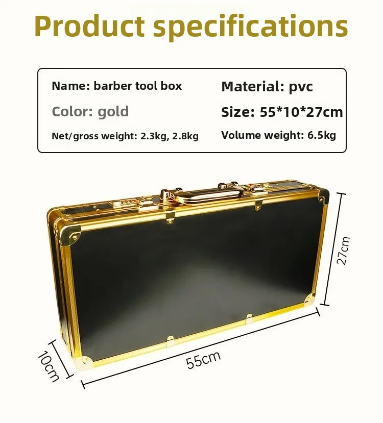 Ящик для инструментов для парикмахера, специальный ящик для толкания и стрижки с масляной головкой, ящик для хранения парикмахерской