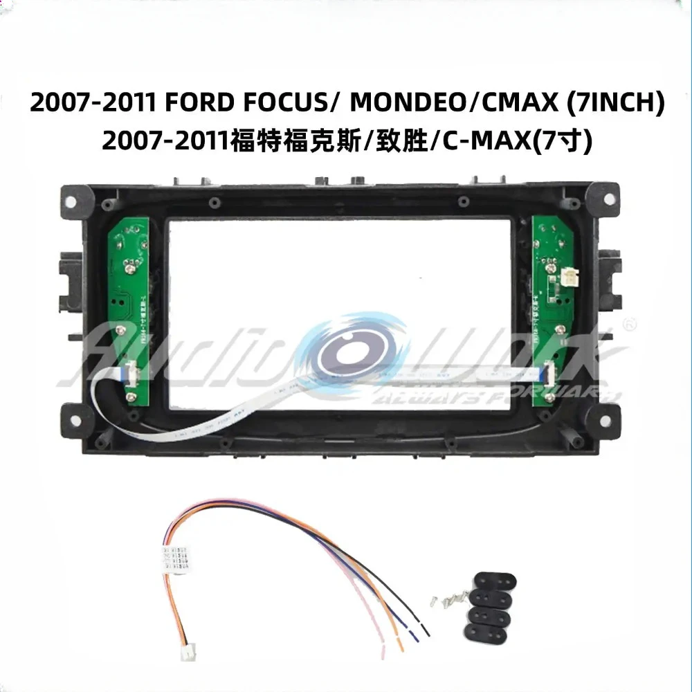 7 Inch Car Frame Fascia Adapter Android Radio Dash Fitting Panel Kit Navigation frame For 2007-2011 FORD FOCUS MONDEO CMAX