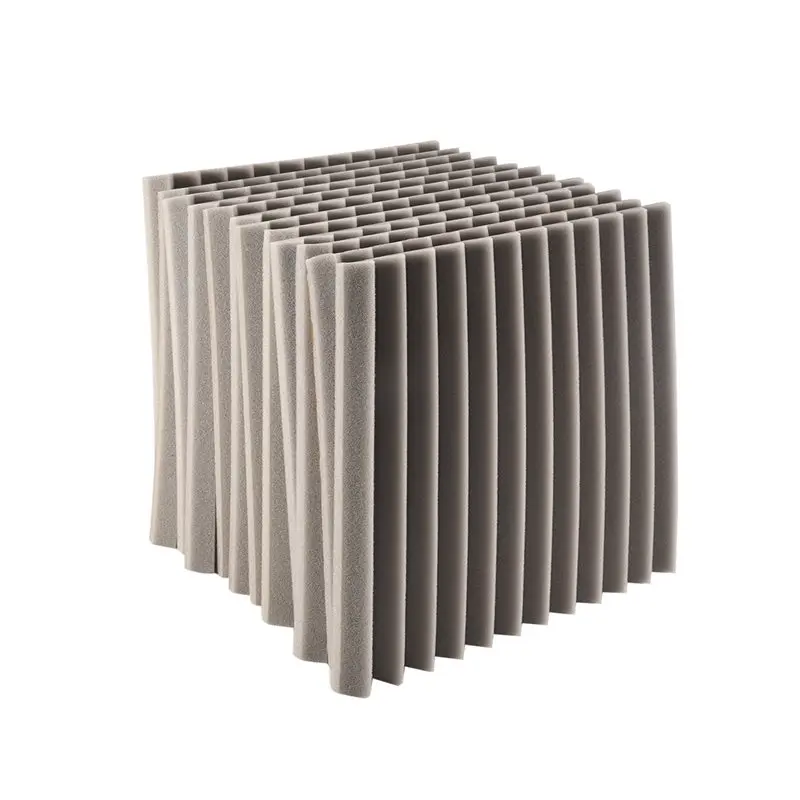 Paneles acústicos autoadhesivos ABKW-12, paneles de espuma insonorizantes, paneles de pared insonorizantes de alta densidad para el hogar