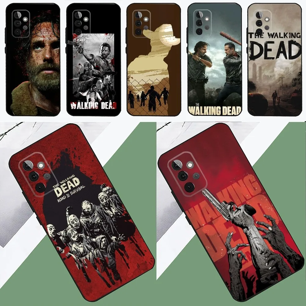 The W-Walking Dead  Phone Case For SamsungS24,23,22,21,S20 ,Pro10,S30Plus,S9,20lite Ultra Black Cover