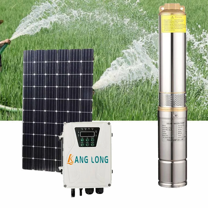 Dc Brushless Mppt Controller Submersible Solar Water Pump Complete Kit For Agriculture