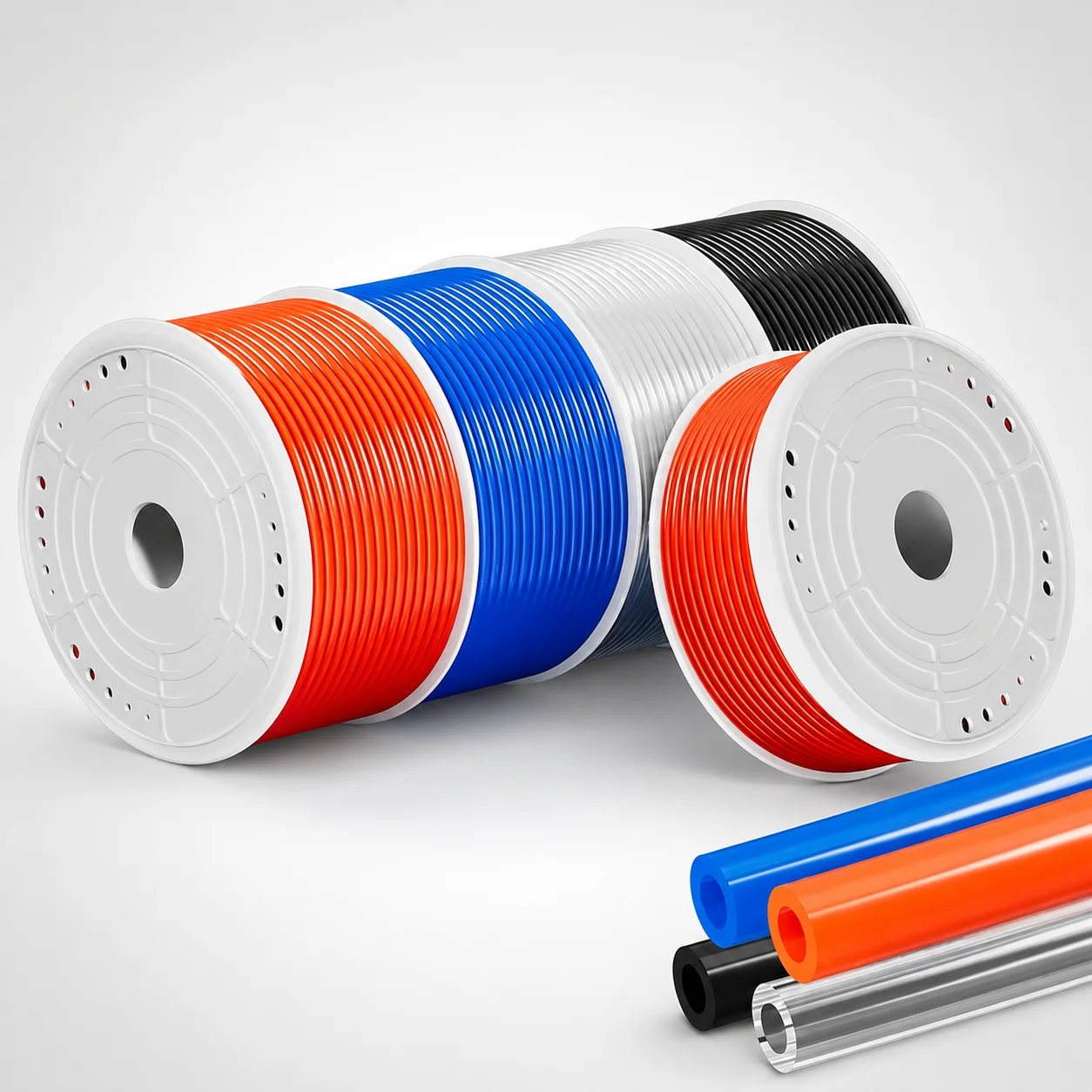 PU 1m/Lots High Pressure Air Compressor Hose Polyurethane Quick-Release Hoses 4 *2.5 / 6 * 4 /8-5 / 10 - 6.5 /12 * 8 MM