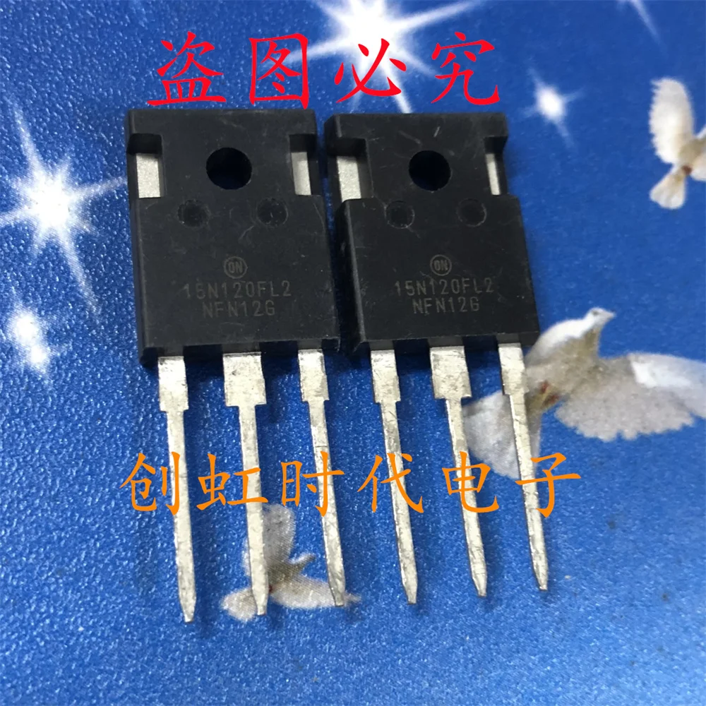 1pcs/lot 15N120FL2 brand new 1200V 15A High power IGBT transistor NGTB15N120FL2WG High quality source of goods, fast delivery