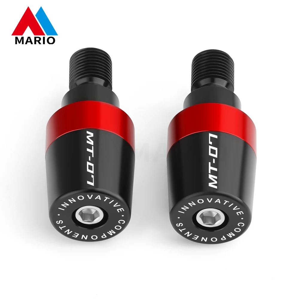 

Motorcycle Aluminum Handlebar Grips Bar End Plugs For YAMAHA MT-07 2014-2022 MT-09 2013-2019 MT-09 SP 2018-2019