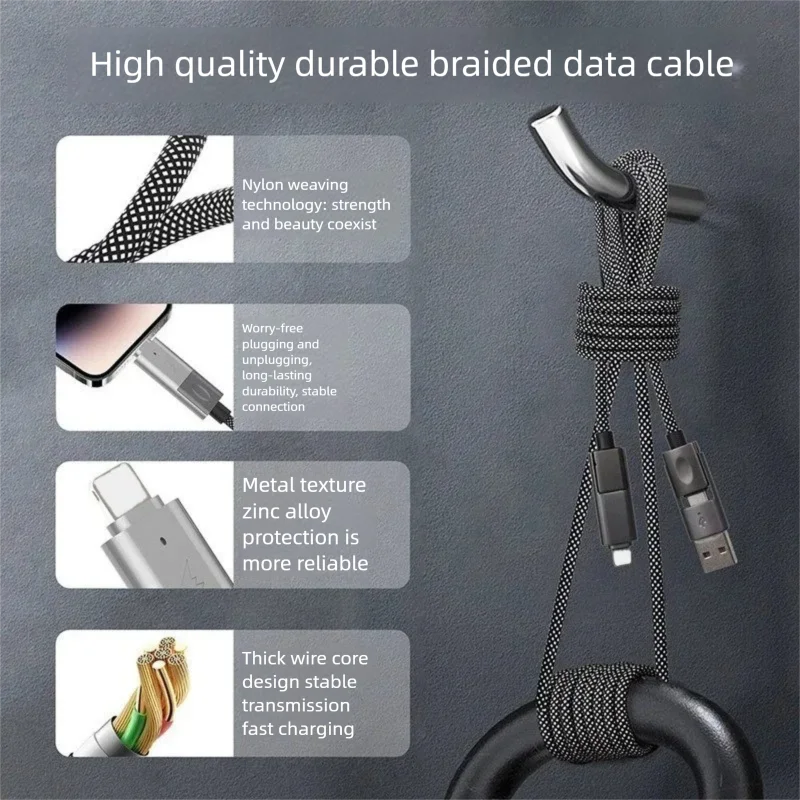 100W Magnetic USB C Fast Charger Cable