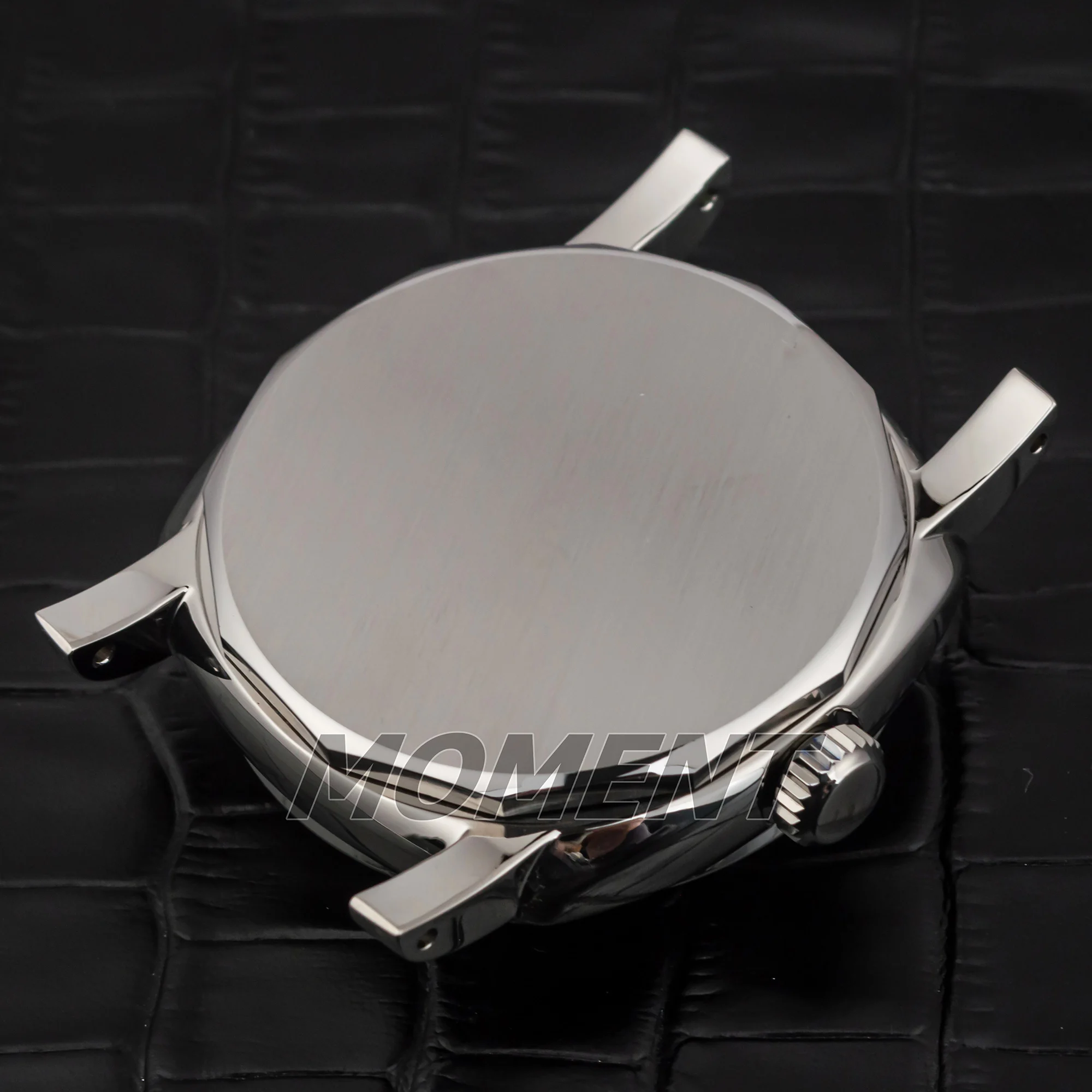 時計ケース PAM6154 ステンレス鋼ケースガラス底 100 メートル防水時計ケースフィット ETA 6497/6498/ST3600 機械式ムーブメント