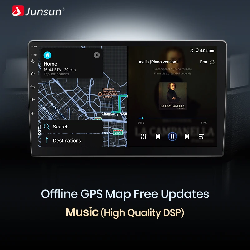 Radio Multimedia con GPS para coche, reproductor con Android 13, 2Din, cámara, 4G, Carplay, pantalla inteligente, para Audi A6, C5, 360-1997, novedad de 2004 6