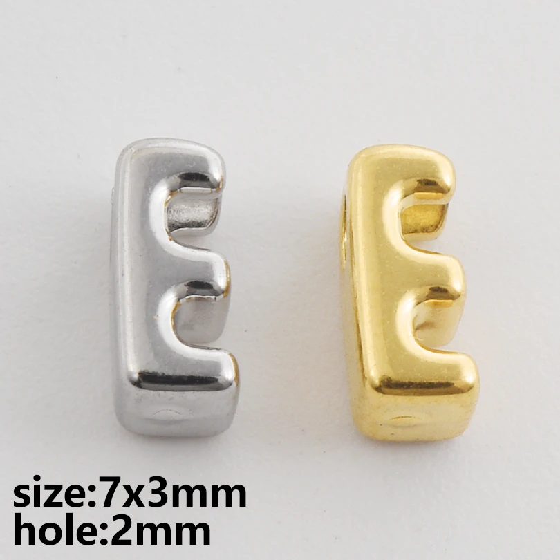 8-26 teile/los Exquisite Kompakte Edelstahl 26 Buchstaben A-Z Charm Anhänger Schmuck Machen Handwerk Diy Halskette Armband Zubehör – Detail 6