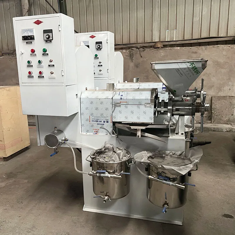 Customized Cold and Hot Oil Press Machine Cheap Palm Sunflower Flax Sesame Soybean Press Equipment