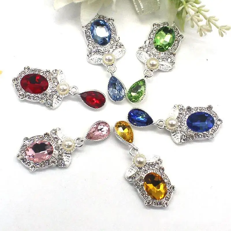 

Silver Flower Small Pendant Hair Accessories Alloy Flower Plate Jewelry Accessories Diy Headwear Mobile Phone Shell Bag Jewelry