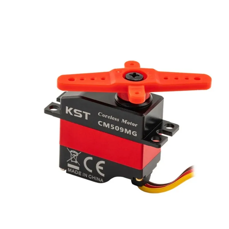 

High-Pressure High-Torque RC Fixed-Wing Servo Motor KST CM509MG Miniature All-Metal Digital 6KG Model