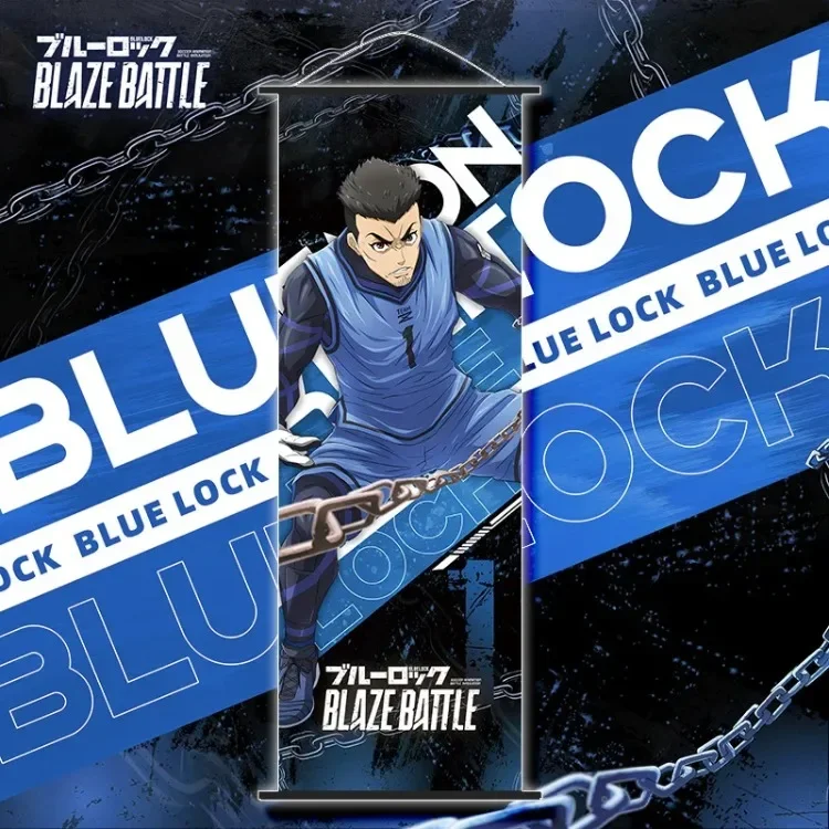BLUE LOCK Wandrolle Lange Rolle Tapete Cartoon Bachira Meguru Poster Anime-Merchandise Urlaubsgeschenk Trendiges Sammlerstück – Detail 5