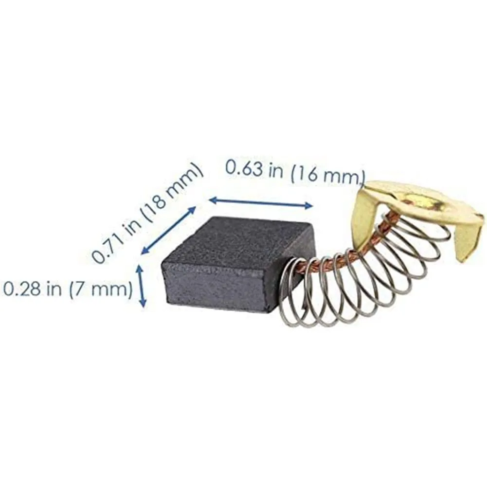 

Новые угольные щетки, 4 шт., угловая шлифовальная машина, запасные части для молотка, электрические инструменты для выключателя MKT GA9020KD GA9020S