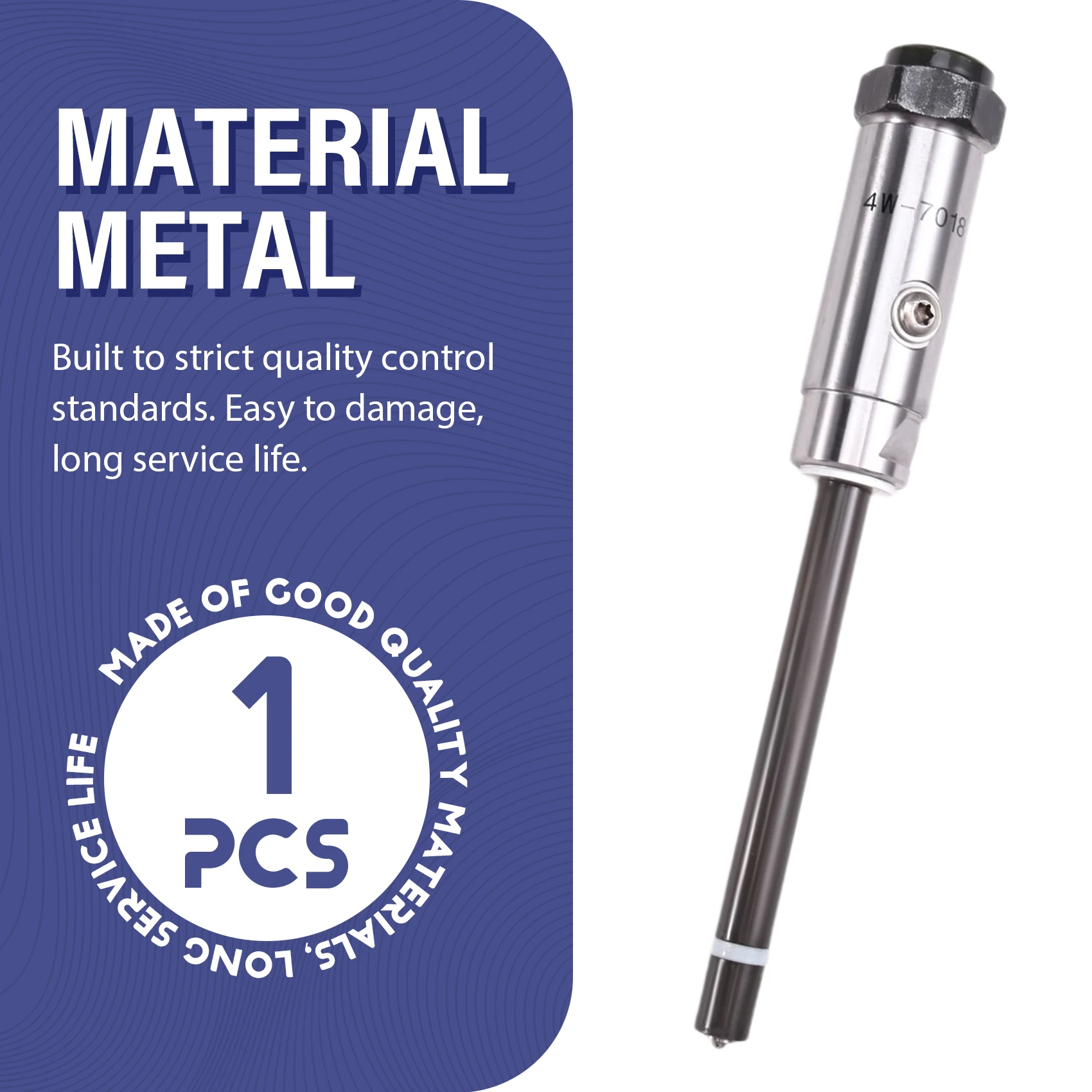 Fuel Injector Common Rail Fuel Injection Fuel Injector For CAT 3412 3406 Excavatorfuel Fuel Nozzle 4W7018 4W-7018-ABQF