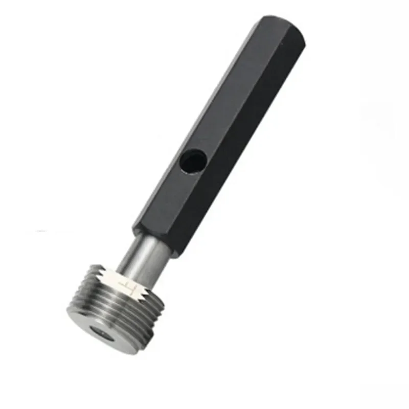 NPT2'' -11.5 Taper pipe thread plug gauge customize engrave / www.qtsservice.com  / pin gage go and nogo