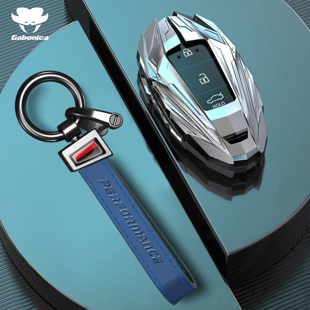 

Metal Key Case Cover for Hyundai Creta I20 I30 IX35 IX25 Elantra Grandeur Ig Accent Solaris Sonata Fe Palisade Kona Azera Encino