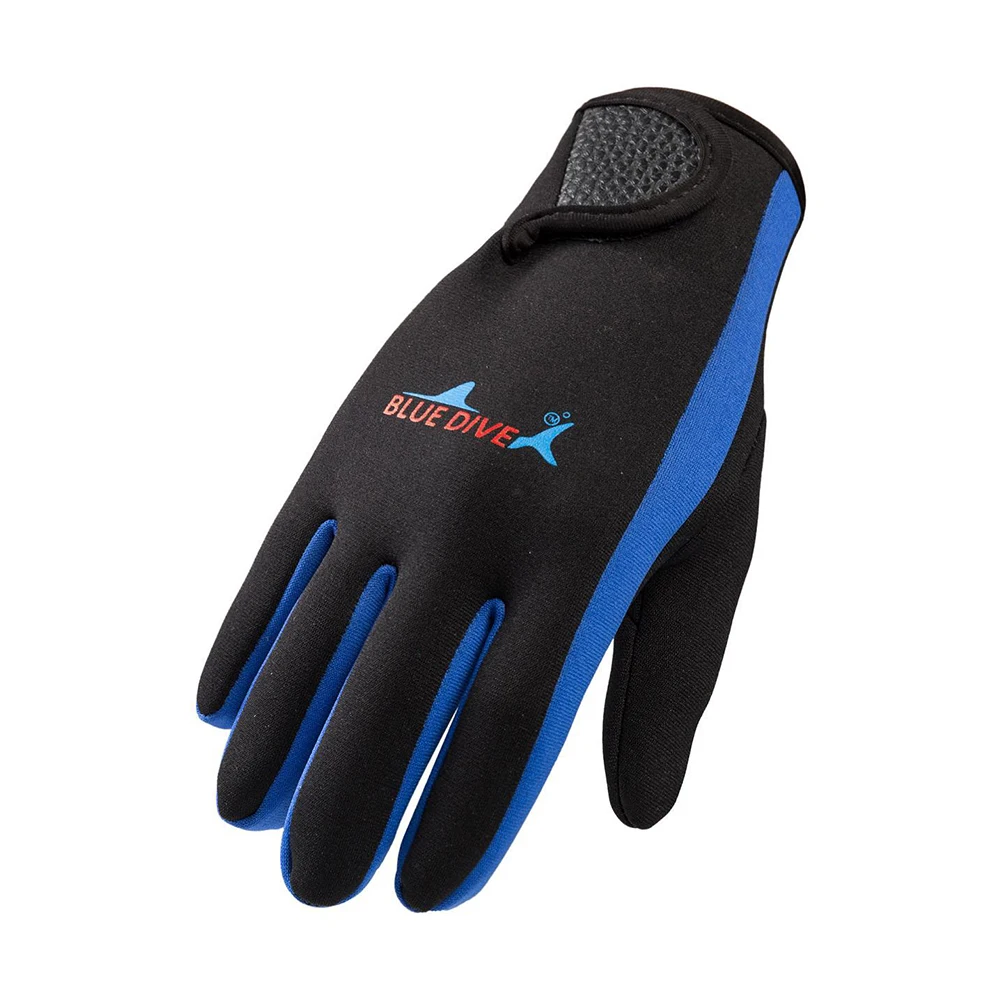 1 Paar 1,5 mm Neopren-Handschuhe zum Schwimmen, Tauchen, rutschfest, kältebeständig