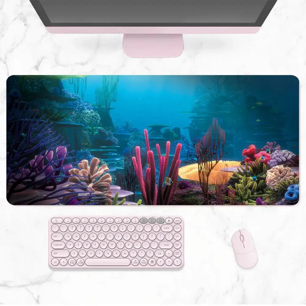 Lucu Finding Nemo Mouse Pad Karet Besar Mousepad Meja Permainan Keyboard Pad Karet Karpet Notebook Mousepad