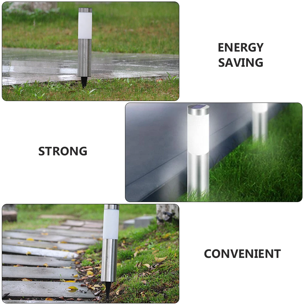 

1pc Led Garden Solar Outdoor Li For Garden Night Waterproof Courtyard Solar Light Courtyard Lawn Light Yard Landscape