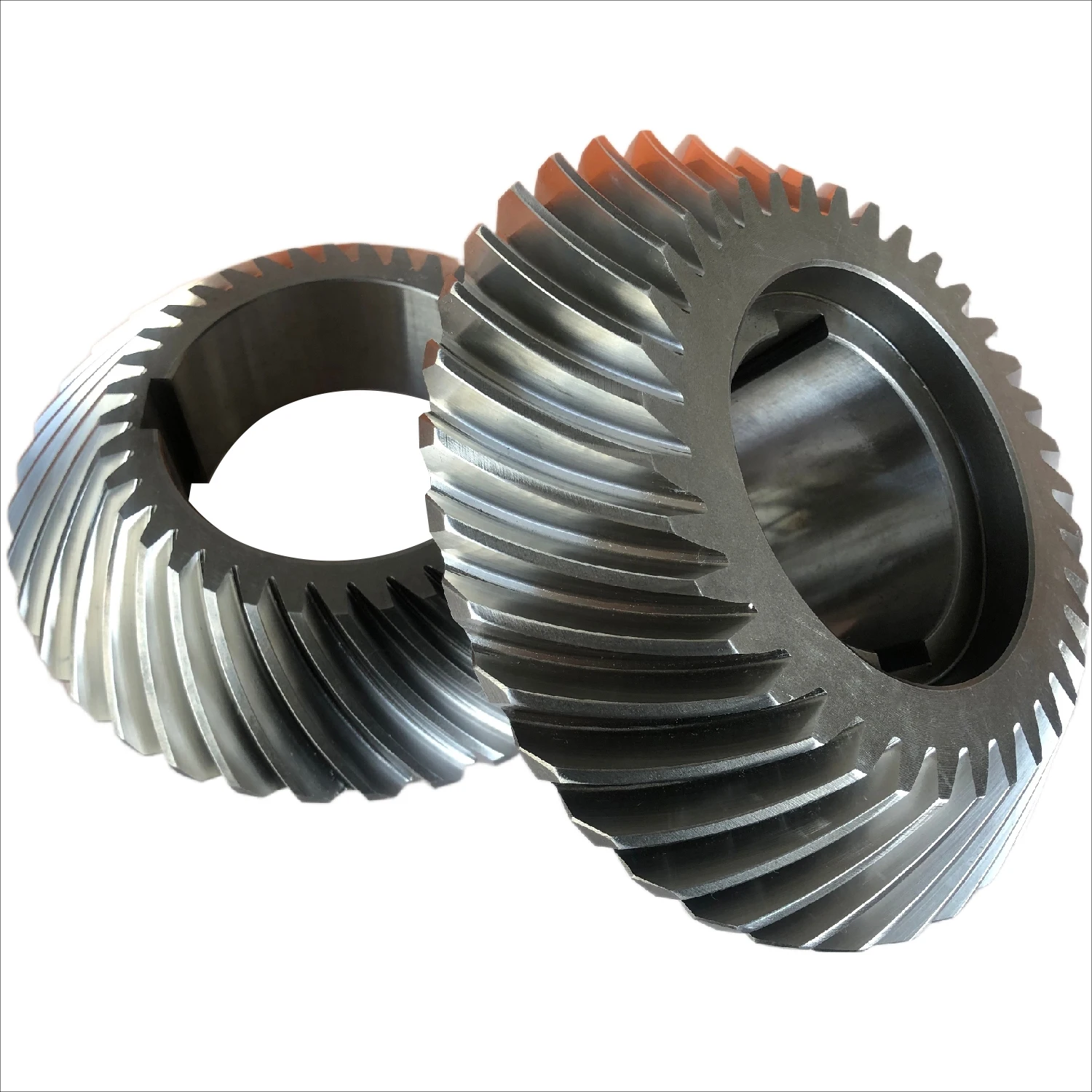 

Custom Manufacturer's Carbon Steel Bevel Gear Set Including Steel Pinion Worm Spur Gears With Hobbing Processing