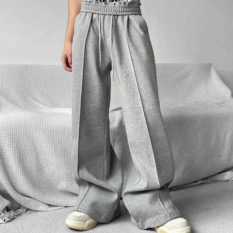 

Deeptown Baggy Vintage Grey Sweatpants Women Harajuku Oversized Casual Basic Jogger Men Pants Summer Korean Sports Trousers