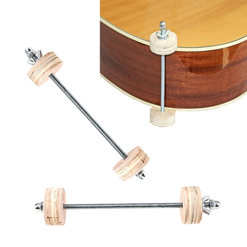 2Pcs/set Guitar Body Assembly Clip Maintenance Tool Guitar Barrel Clamps Mounting Clips Musical Instrument Accessories