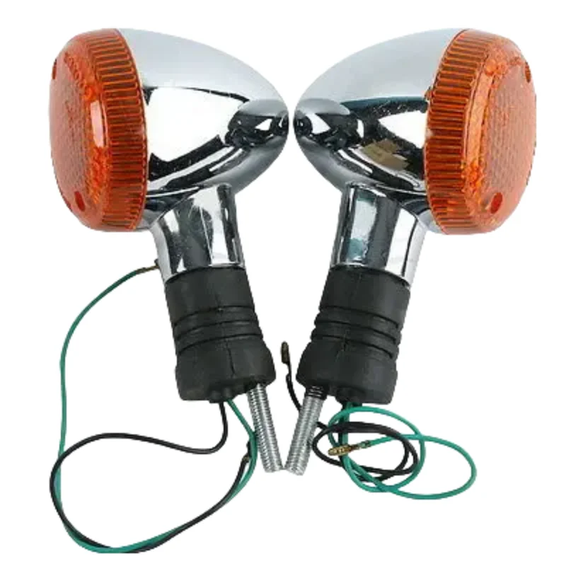 Uniwersalne kierunkowskazy motocyklowe, żółte światła, 12V, żarówki motocyklowe, kierunkowskazy do Honda STEED600 VT400 VT600 VT750 VT1100 — 2