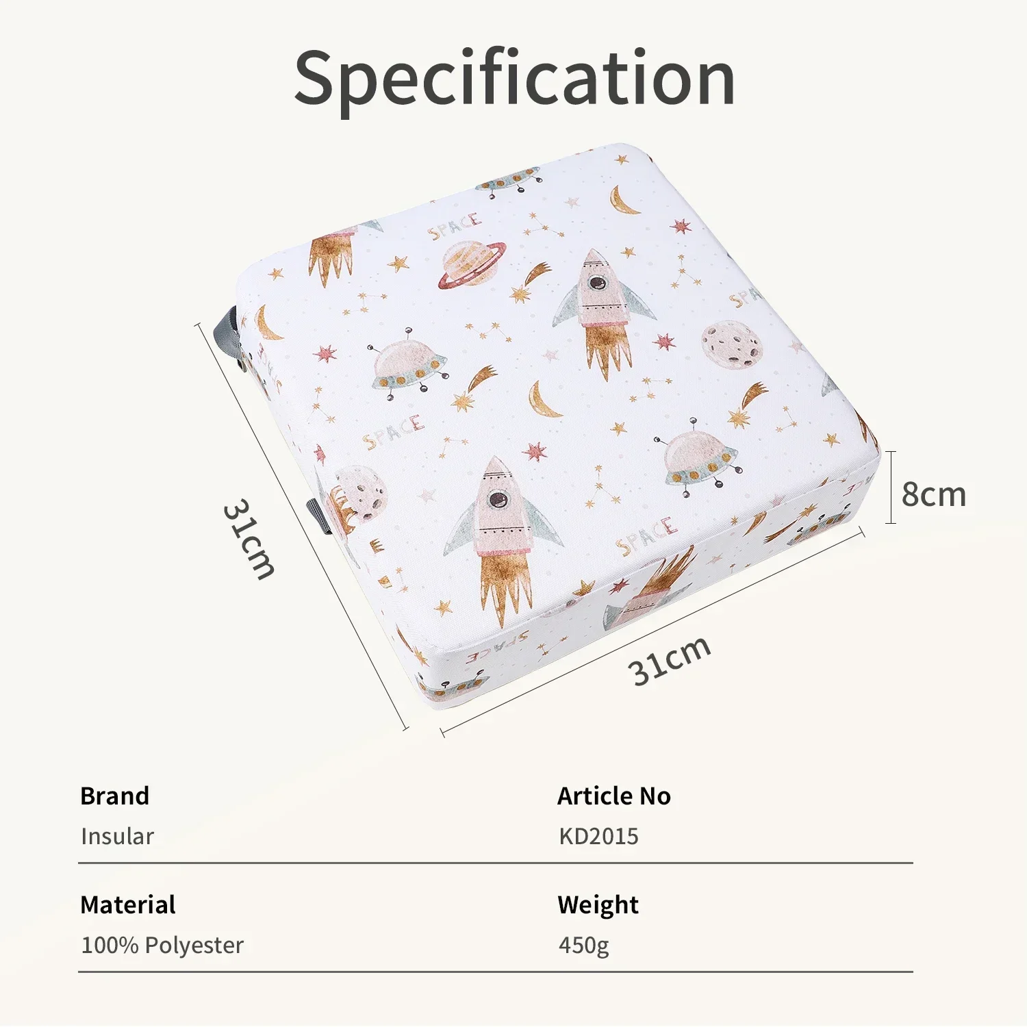 Neue Kinder Lüften Hochstuhl Sitz Pad Nicht-slip Wasserdichte Baby Esszimmer Stuhl Booster Kissen Abnehmbare Stern Stuhl Rising Kissen