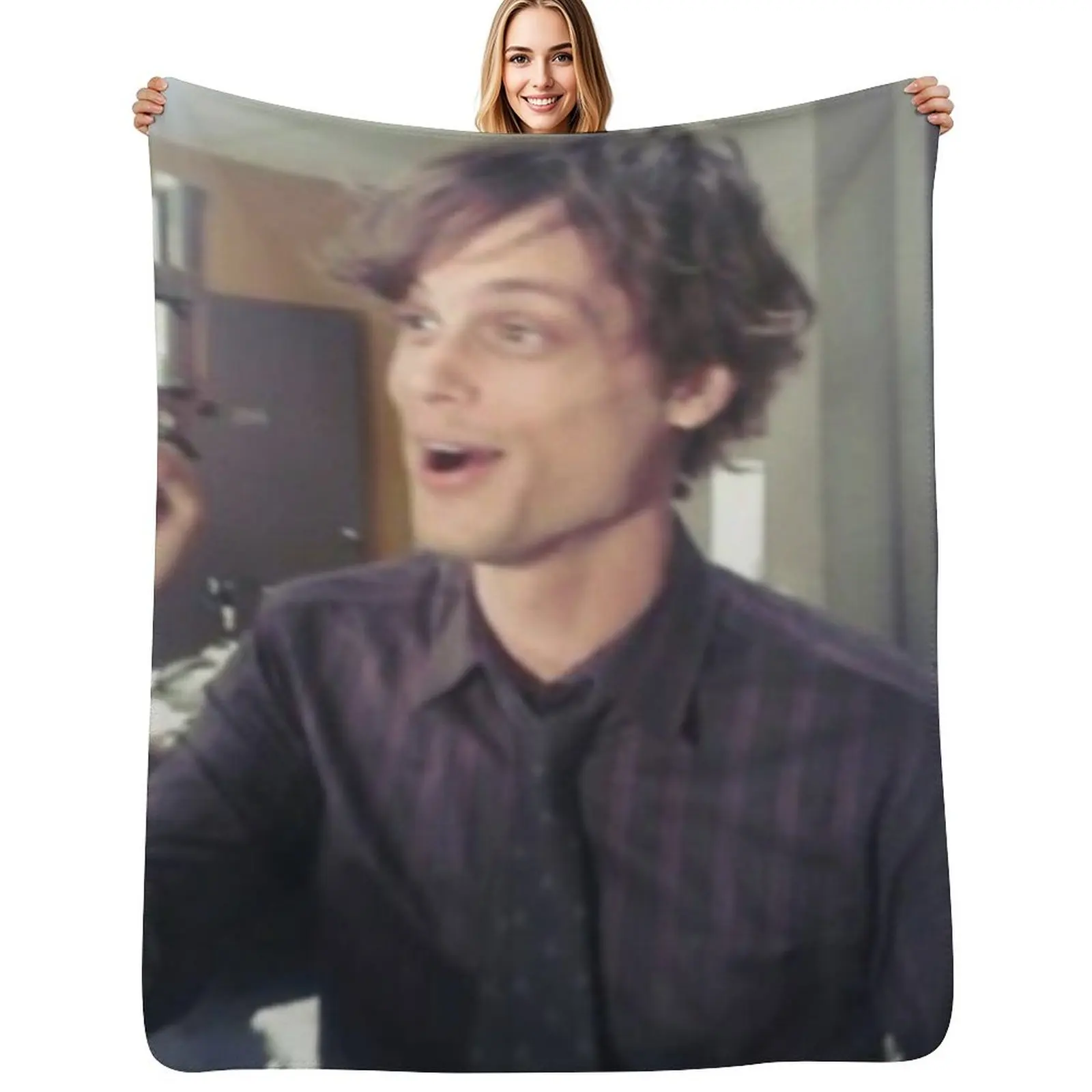 Matthew gg on set Throw Blanket Softest halloween Giant Sofa Kid'S decorative Hairys Blankets