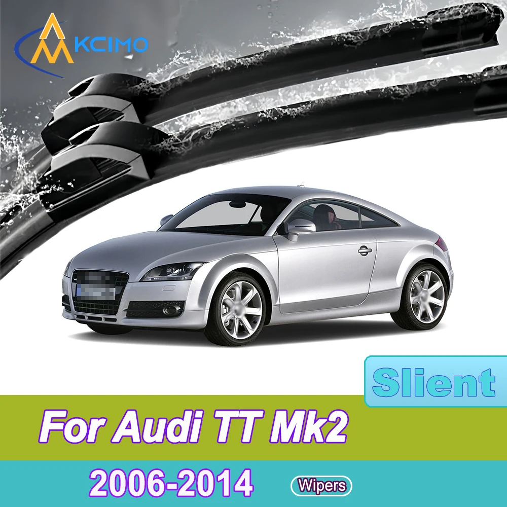 

Premium Silent Beam Wiper Blade For Audi TT Mk2 8J 2006-2014 TT RS OEM-Level Fit Windshield Rain Brush Accessories