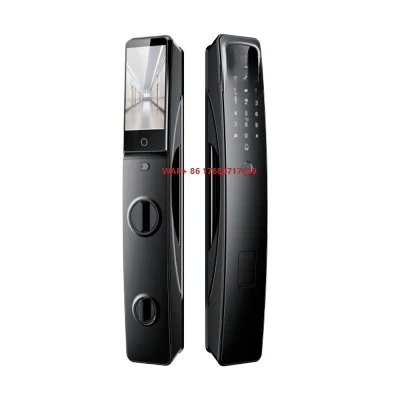 Dedicated 3D Lock Fingerprint Vein Recognition WiFi Outdoor Intercom Wood Steel Connection Aluminum Door Memory Card Locks